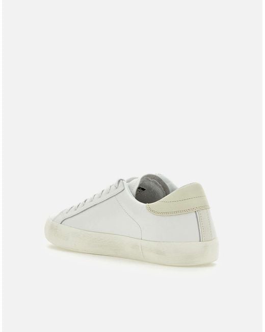 Date Hill Low Calf Weiße Sneakers in Natural für Herren