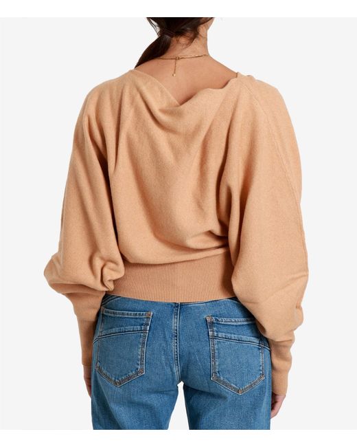 Alberta Ferretti Natural Sweaters