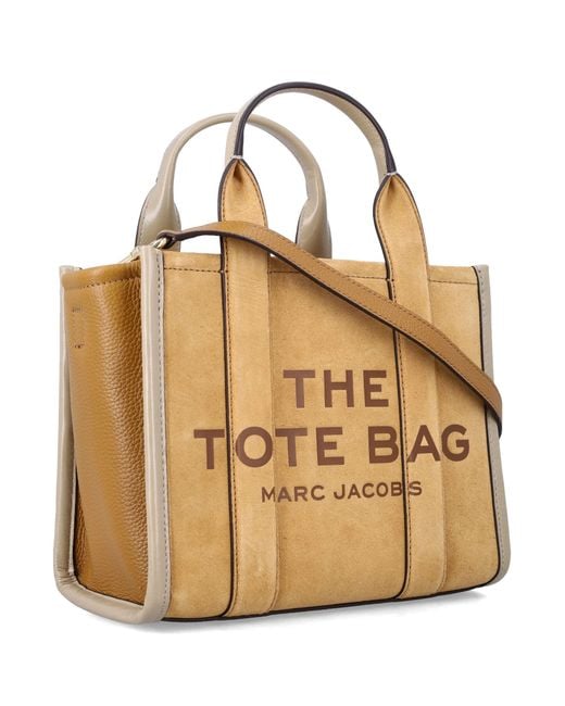 Marc Jacobs Metallic The Suede Small Tote Bag