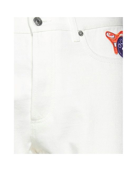 Dior Kenny Scharf Patches Jeans in het White voor heren
