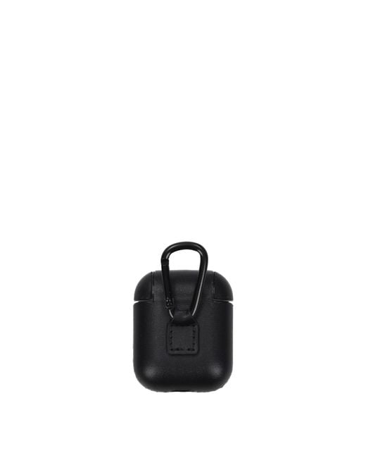 DSquared² Black Gift Ideas Airpods Case Second Generation Polyurethane