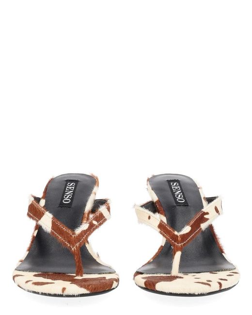 Senso Brown Sandalo "Farah" Con Tacco