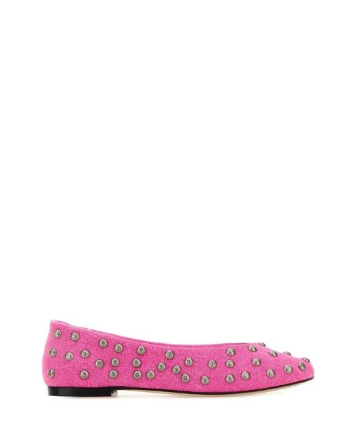 GIMAGUAS Pink Bailarina Studs Canvas