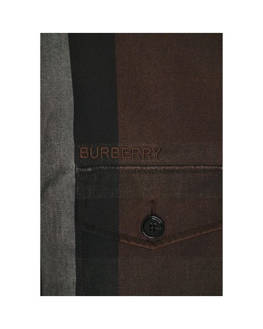 Burberry Gray Parka Jacket
