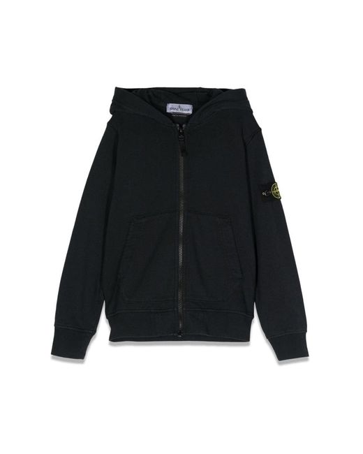 Stone Island Sweatshirt Oranje Rood in het Black