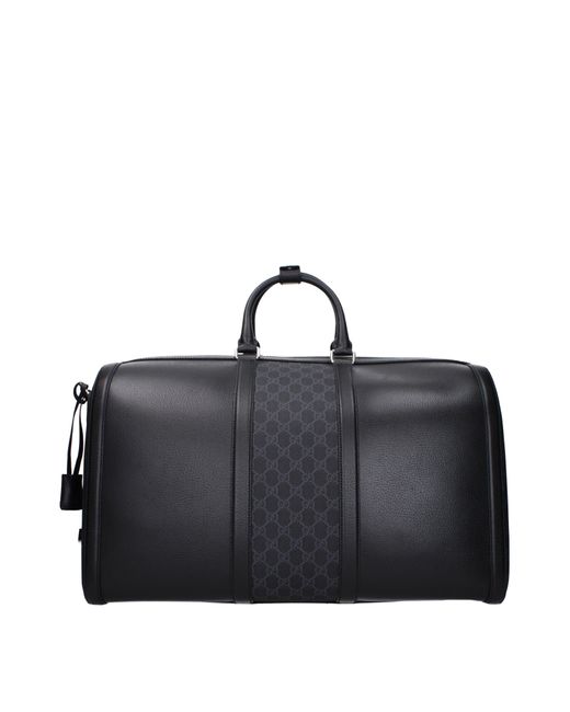 Gucci Black 30L Leather Backpack