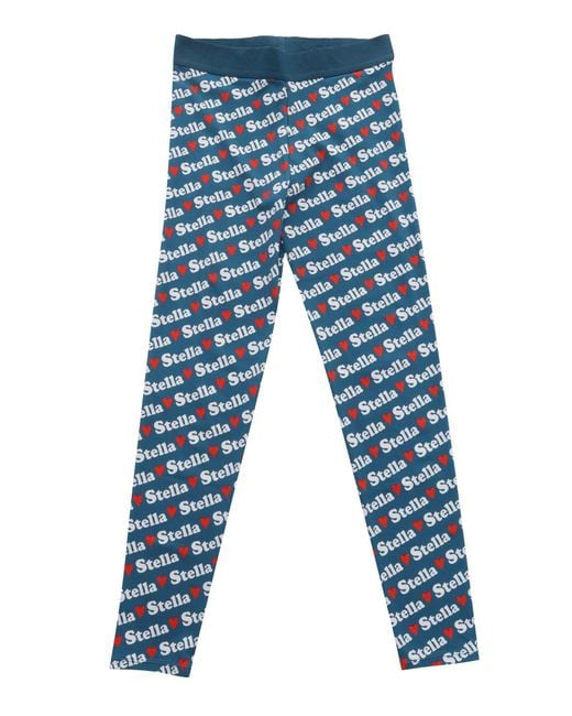 Stella McCartney Blue Stella Mc Cartney Leggings