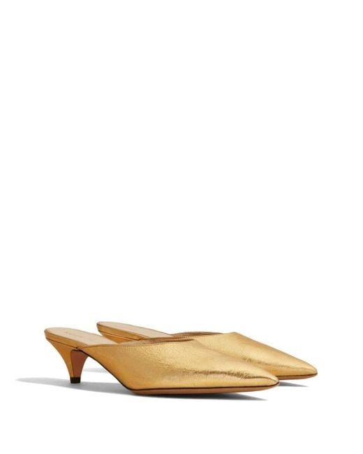 Khaite Natural River Mule 45 Shoes