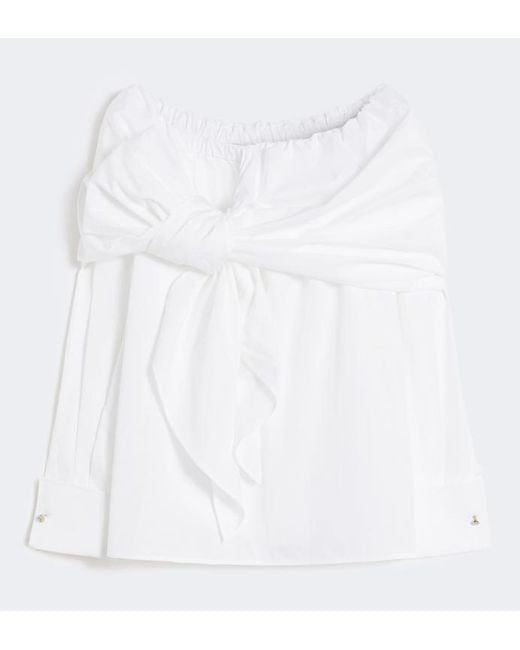 Max Mara White Camicia