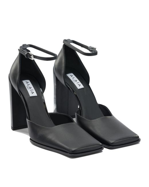 Alaïa Black "D'Orsay" 90Mm Pumps