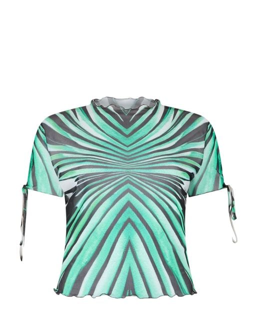 Roberto Cavalli Green T -Shirts und Polos türkis