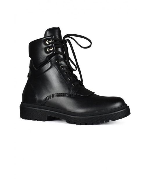 Moncler Black Patty Ankle Boots