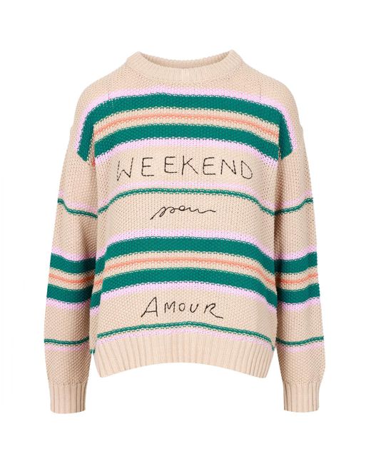 Weekend by Maxmara Sweaters Beige in het Green
