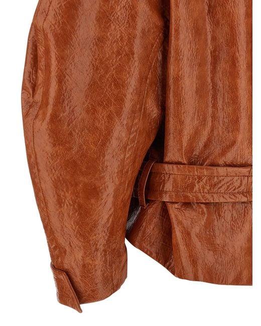 ANDAMANE Brown Zarina Coats And Trench Coats