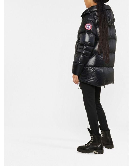 Canada Goose Cypress Puffer Jacket in het Black