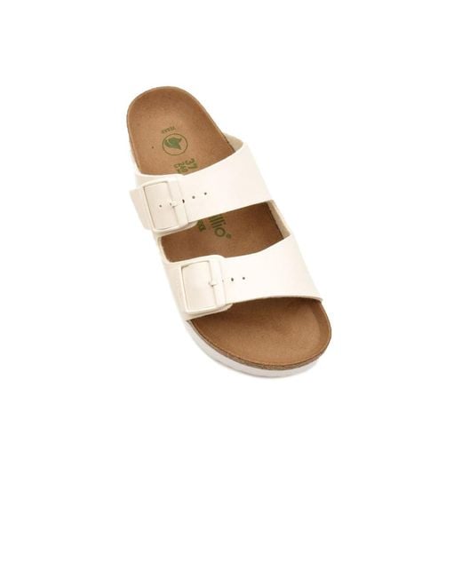 Birkenstock White Sandals