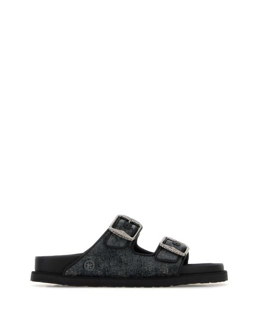 BIRKENSTOCK 1774 X BECOMES BERLIN Black Arizona Velvet 1774