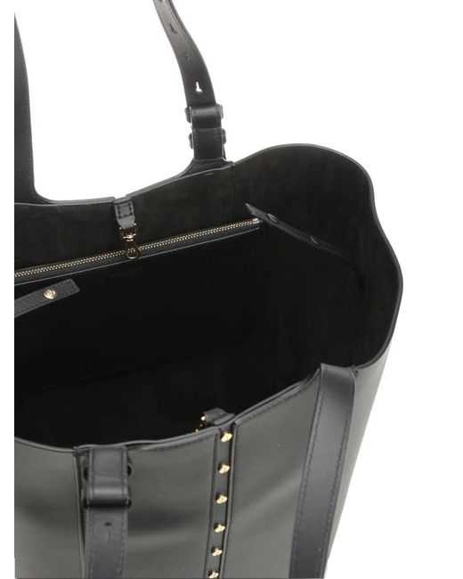 Golden Goose Deluxe Brand Black Shopping 24.7 N/S Smooth Calfskin Leather Body