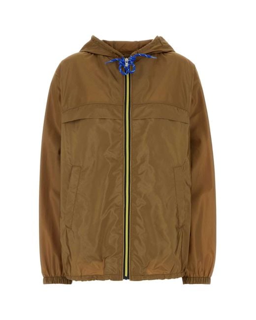 Prada Green Biscuit Re-Nylon Jacket