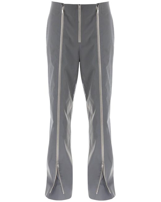 Pantalon en tissu réfléchissant Jil Sander pour homme en coloris Gray