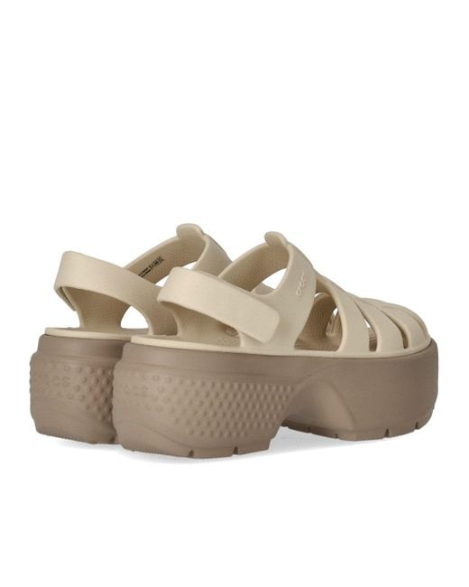 CROCSTM Natural Stomp Fisherman Sandal