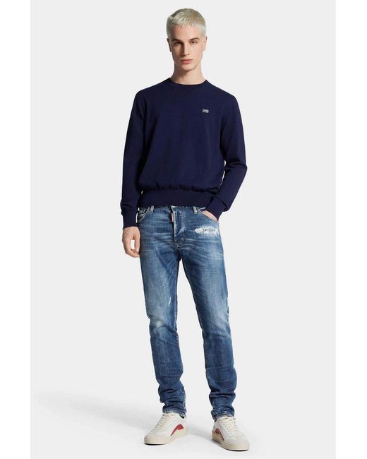 Bleu DSquared² en coloris Blue
