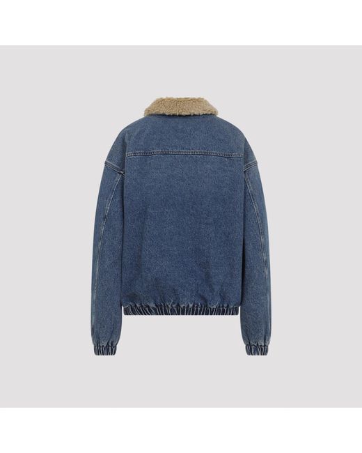 Miu Miu Blue Blouson