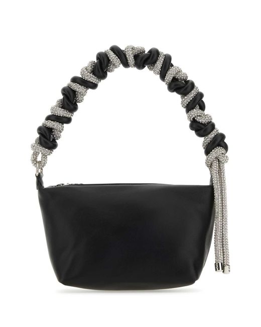 Kara Black Nappa Leather Handbag