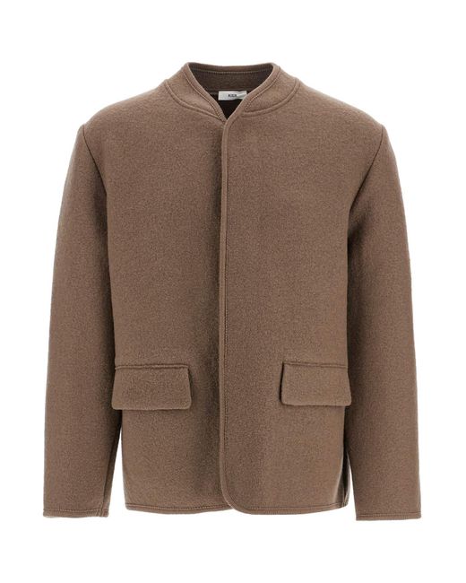 Rier Short Walker Coat in het Brown voor heren