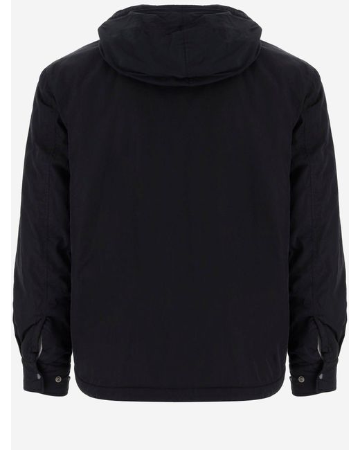 C P Company Cp -bedrijf Nylon Jacket in het Blue