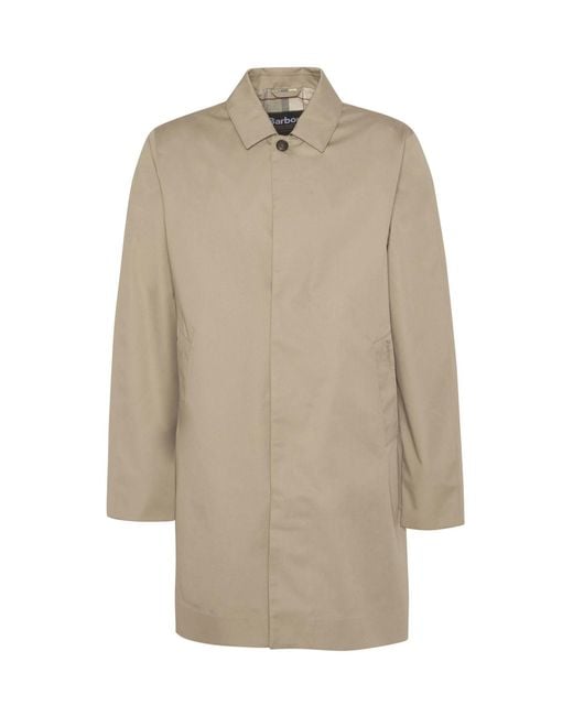 Barbour Natural Giacca Mac Leggera Rokig Washed Stone