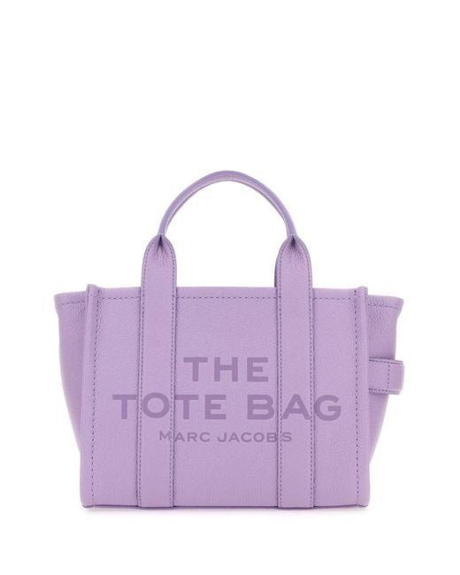 Marc Jacobs Lila Leder Mini Die Einkaufstasche Handtasche in Purple für Herren