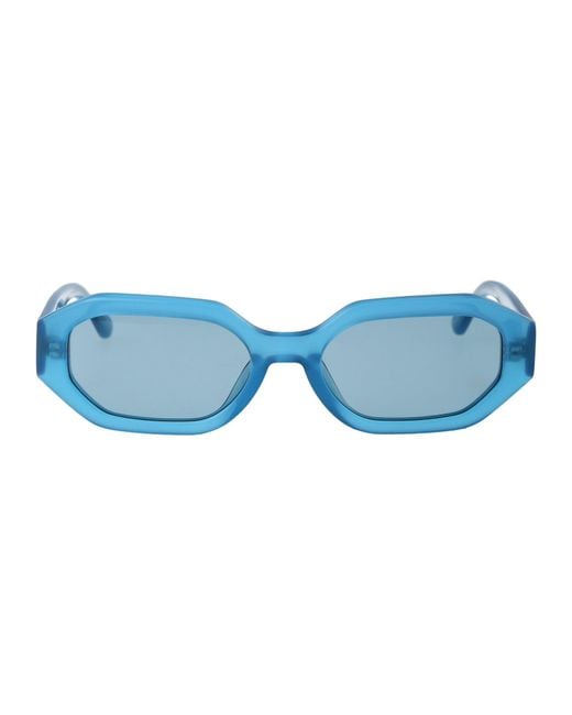The Attico Blue Sunglasses