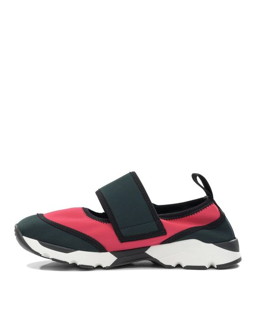 Marni Multicolor Mary Jane Sneaker