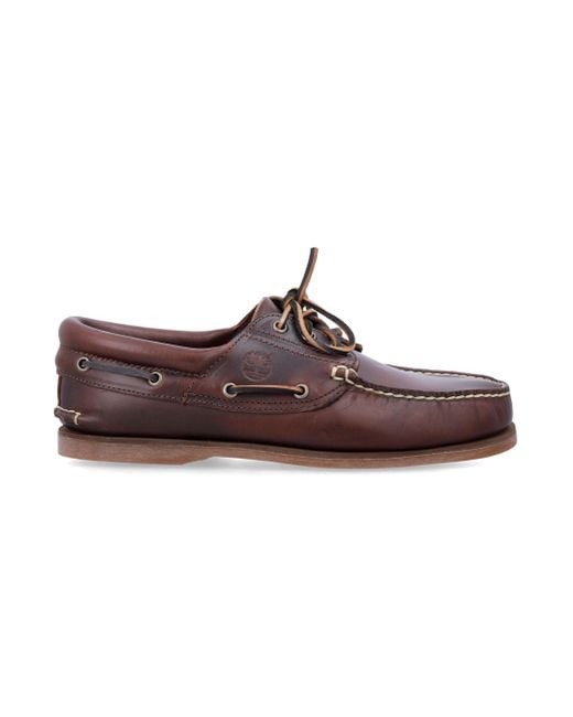 Scarpe Pianeggianti Di Marroni di Timberland in Brown