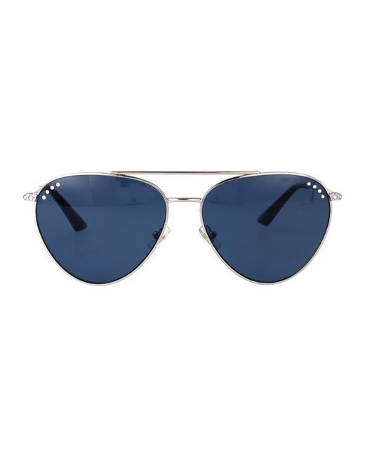 Jimmy Choo Blue Sunglasses