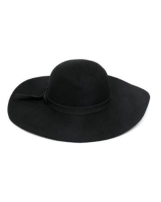 P.A.R.O.S.H. Black Cappello A Tesa Larga Nero