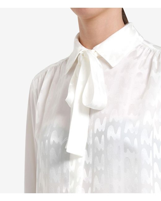 Chemises blanches MSGM en coloris White