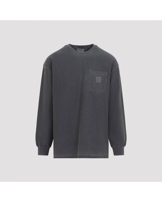 Carhartt Gray L/Loose Pocket T-Shirt