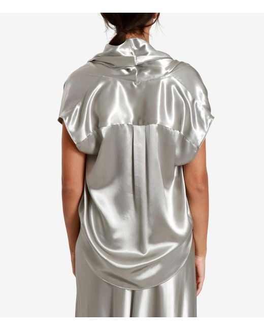 Alberta Ferretti White Shirts