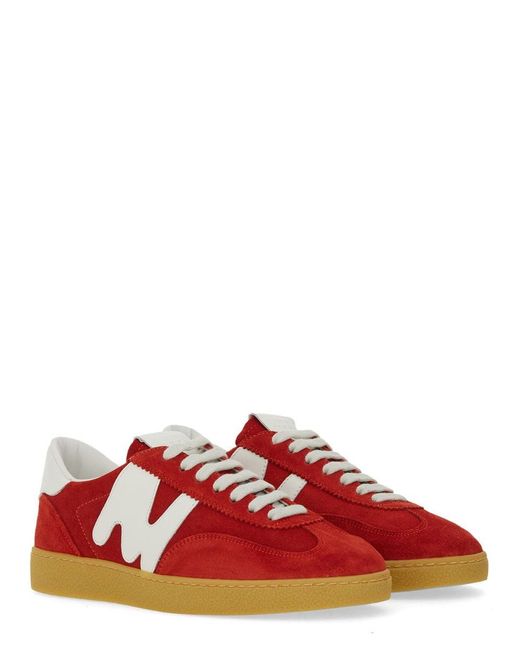 MSGM Red Retro" Sneaker