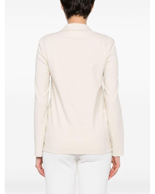 Harris Wharf London Single Breasted Blazer Jacket in het Natural