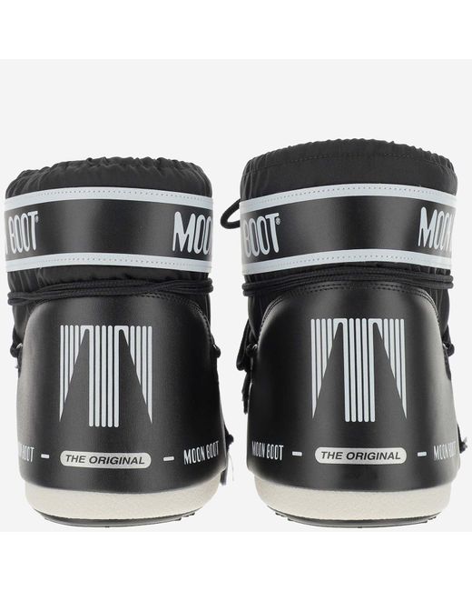 Moon Boot Maanschoenpictogram Lage Enkelschoenen in het Black