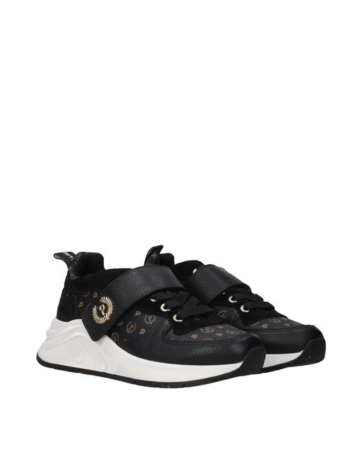 Pollini Black Sneakers Donna Pvc Nero