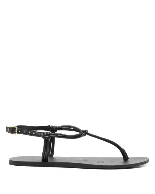 Manebí Brown Leather Sandals