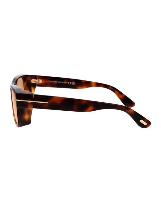 Tom Ford Brown Sunglasses