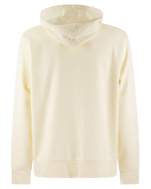 Polo Ralph Lauren White Hooded Sweatshirt Rl for men