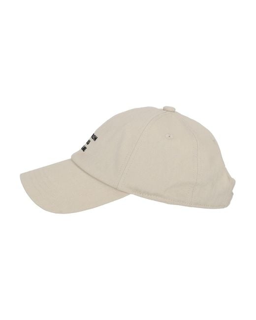 Drole de Monsieur White Mastic Slogan Cap