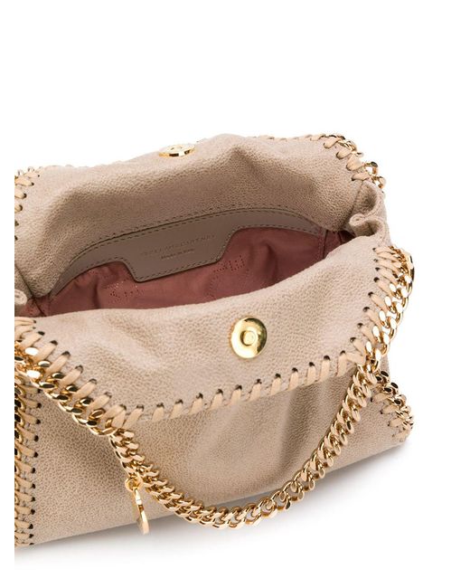 Stella McCartney Natural Falabella Tiny Tote Bag