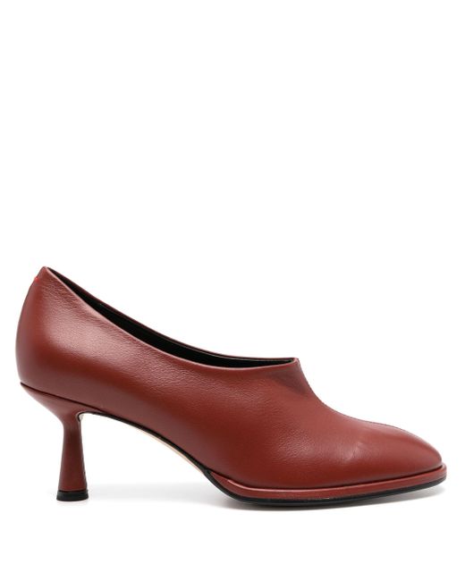 Aeyde Brown Izzy Nappa Leather Rust for men